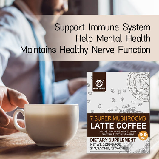 instant coffee with mushrooms