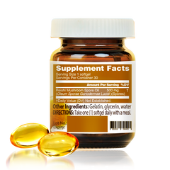Reishi Mushroom Spore Oil (30 Veggie Softgels)