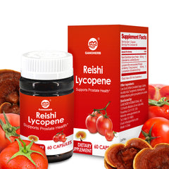 Reishi Lycopene 300Mg 60 Vegan Capsules (Non-GMO & Gluten Free)