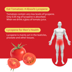 Lycopene Supplement with Reishi Mushroom 300Mg 180 Rapid Release Capsules (Pack of 3)