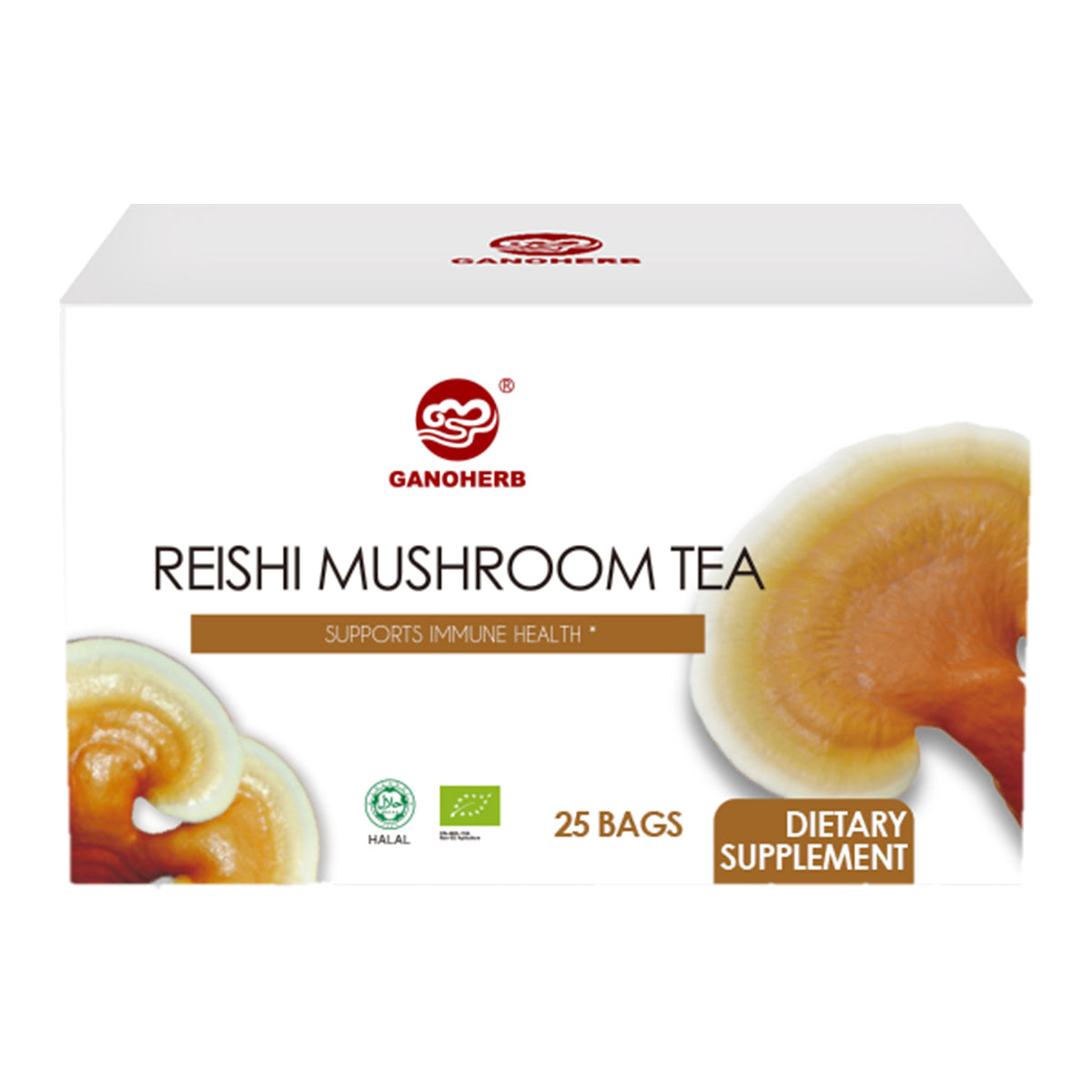 Red Reishi Mushroom Tea/Drink - Ganoderma Lucidum Tea - High Quality Black tea GANOHERB Red Reishi Mushroom Tea/Drink - Ganoderma Lucidum Tea - High Quality Black tea GANOHERB