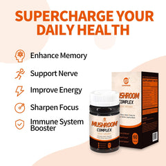 Reishi Lycopene Capsules and Mushroom Complex Capsules
