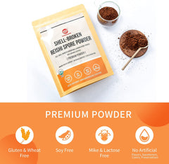 Reishi Mushroom Latte Coffee and Reishi Mushroom Powder