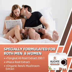 Maca Energy Coffee and Reishi Mushroom Spore Oil