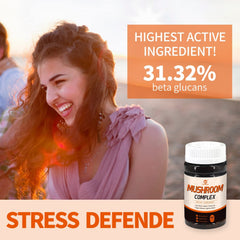 Reishi Lycopene Capsules and Mushroom Complex Capsules