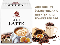 Reishi Mushroom Latte Coffee and Reishi Spore Oil