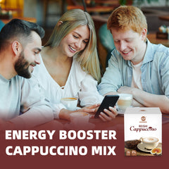 Mushroom Coffee Alternative Cappuccino Mix with Reishi Mushroom Extract(Pack of 3)