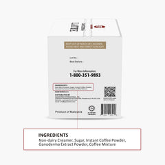 Reishi Mushroom Latte Coffee and Reishi Mushroom Capsules