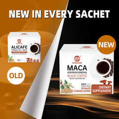 Maca Energy Coffee for Men, 1 box (25 Packets)